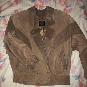 Byrnes and Baker bomber jacket